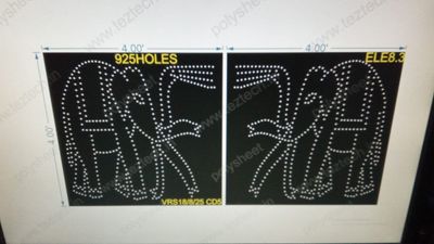 ELE8.3 ELEPHANT 2 PART 4X8 FEET 925 HOLES
