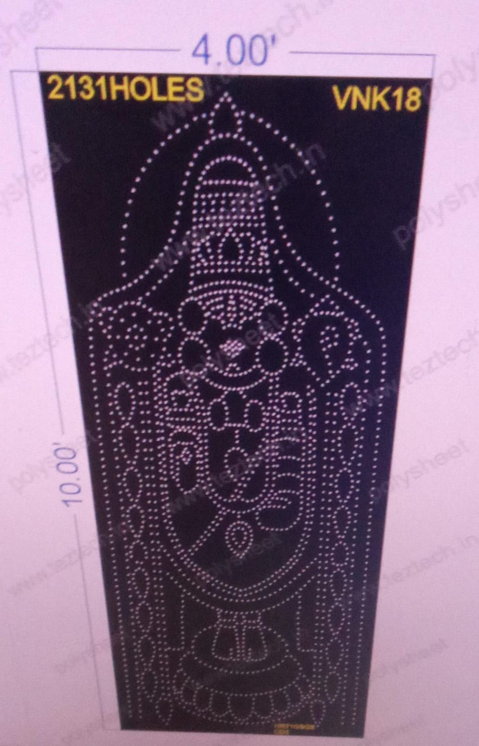 VNK18  VENKETSWARA  8X4  FEET 2131  HOLES