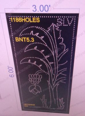 BNT5.3  BANANATREE  PARTS 6X3 FEET 1186 HOLES