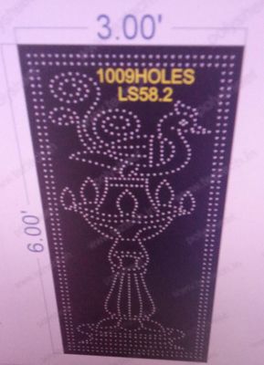 LS58.2 LAMP STAND 1 PART 6X3  FEET 1009  HOLES