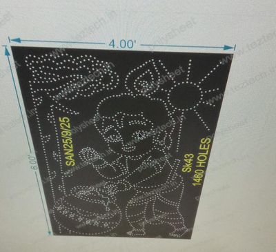 SK43 SHREE KRISHNA  1 PART 6X4 FEET 1460 HOLES