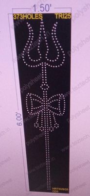 TRI25 TRISHUL 1 PART 1.5X6 FEET 373 HOLES