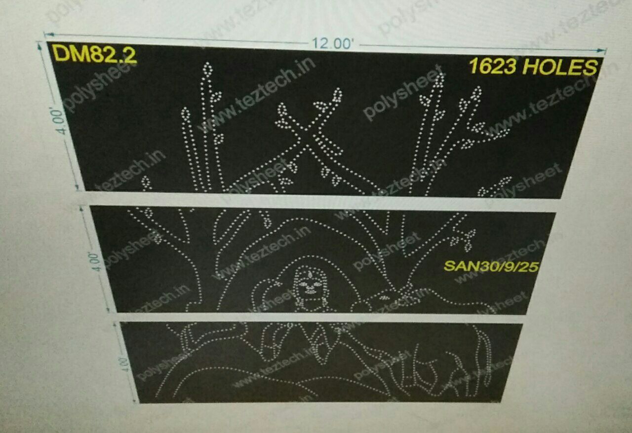 DM82.2 DEVI MATA 3 PARTS 12X12 FEET 1623 HOLES