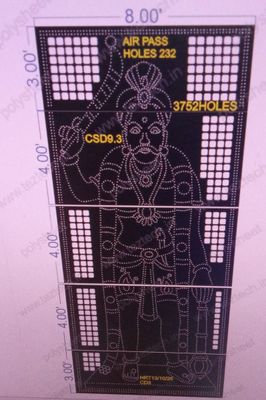 CSD9.3 SHREE MUNISWARAN 8X18 FEET 3752 HOLES