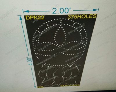 DPK22 DIPAK LOTUS 1 PART 4X2 FEET 375 HOLES