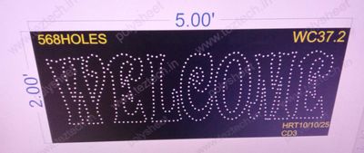 WC37.2  WELCOME 1 PART 2X5  FEET 568  HOLES