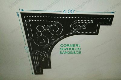 CORNER1 CORNER 1 PART 4X4 FEET 507 HOLES