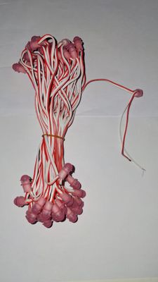 (SCP60) 9MM 12V 7 INCH SMD SERIES PINK  (COPPER WIRE)