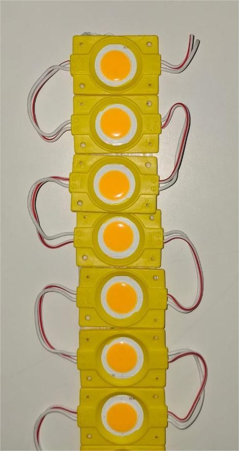 (LMS7) COB MODUAL YELLOW 12V PACK OF 20