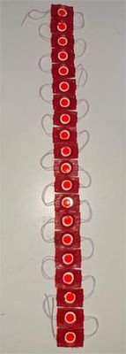 (LMS5) COB MODUAL RED 12V PACK OF 20