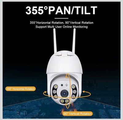 2MP Full HD Smart Wi-Fi CCTV Dome Camera