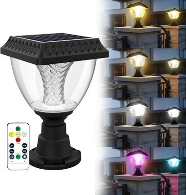 Solar Energy Gate Lamp with RGB &amp; Remote. Upgrade your Gates. Perfect for Gate