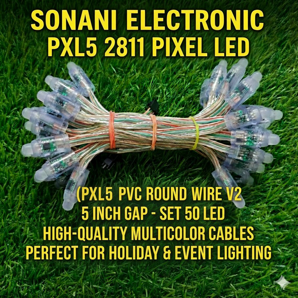 (PXL5) 5" 2811 PVC ROUND WIRE V2 ( 50 LED )