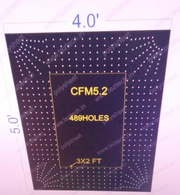 CFM5.2  CHAKRI FOR MURTI 5X4 FEET  489 HOLES