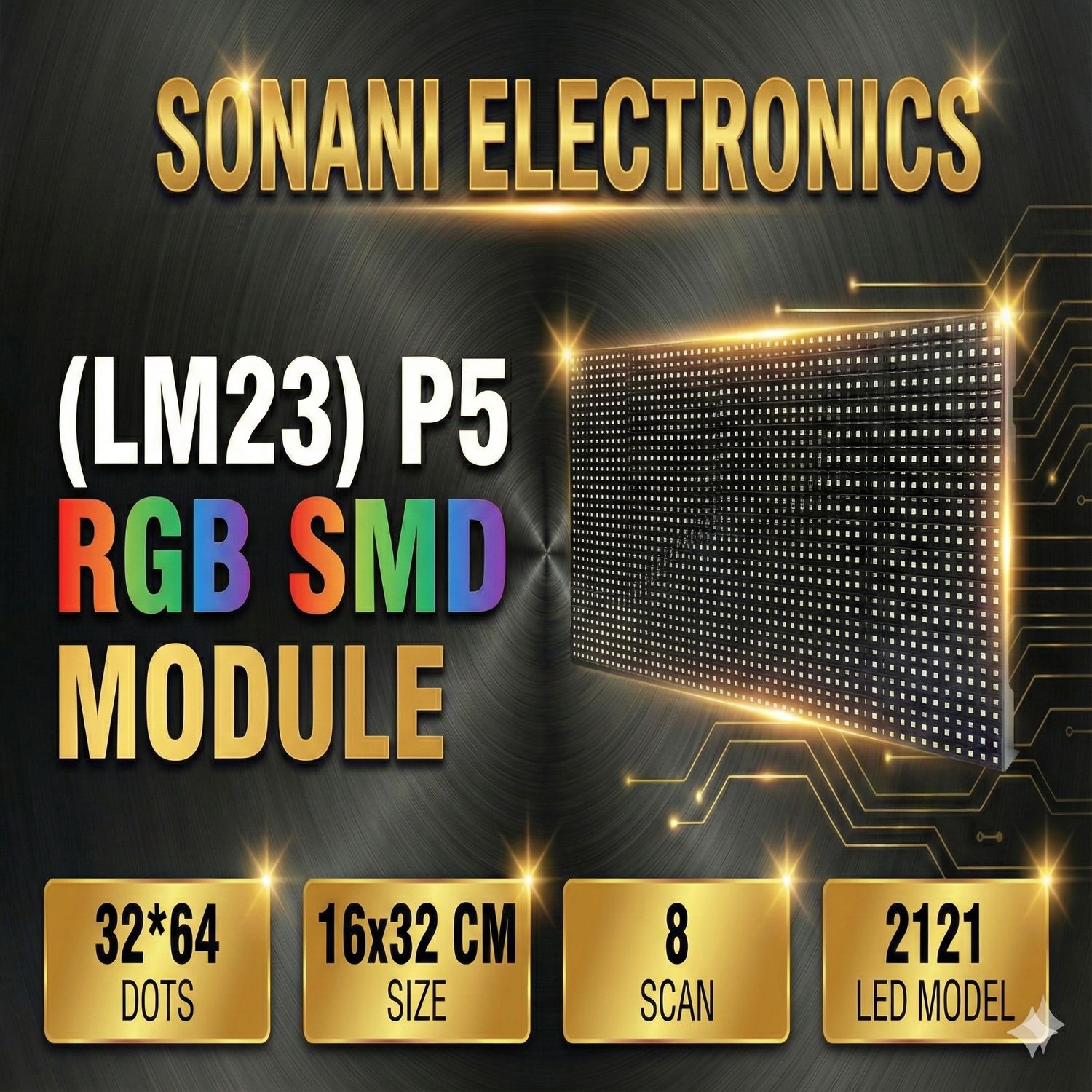(LM23) P5 RGB SMD MODULE