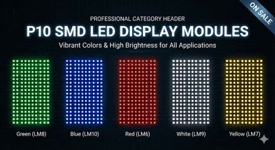 P10 SMD SINGLE COLOR