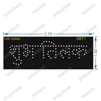 SBT1 SHUBH TILAK 1X2.75 144 HOLES