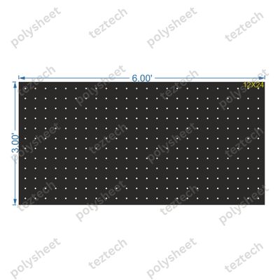 SCR154 3X6 FEET 12X24 HOLES SCREEN TOTAL HOLES=288