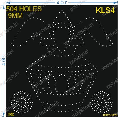 KLS4 KALASH 4X4 FEET 504 HOLES