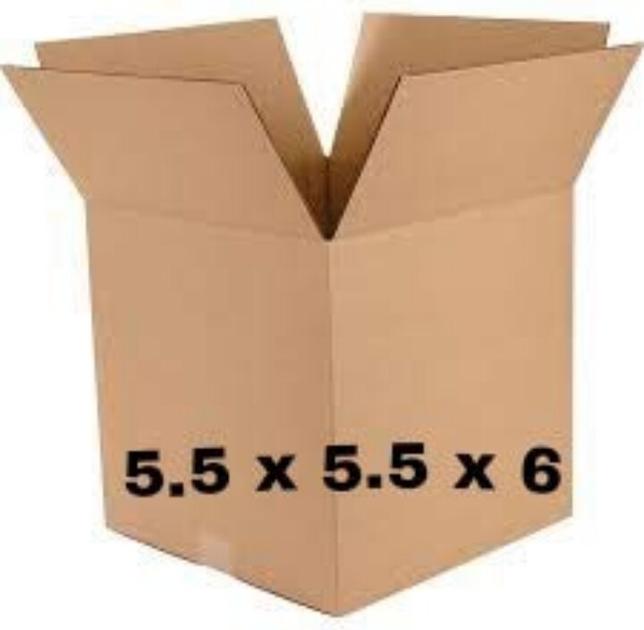 5.5×5.5×6 (INCH) BOX (PACK OF 50 )