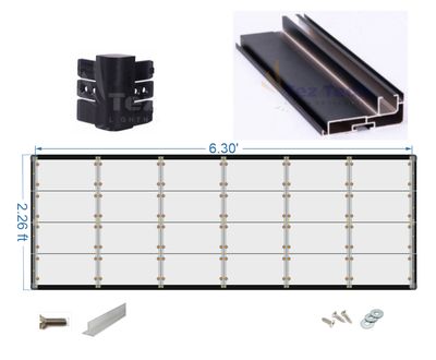 (FRM26) 46P10 - 2.26x6.30  FEET (WITHOUT COVER)