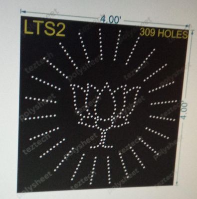 LTS2 LOTUS 4X4 FEET  309 HOLES WITH 8X24 CHAKRY