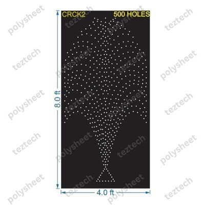 CRCK2  CRACKER 4X8FEET   500 HOLES