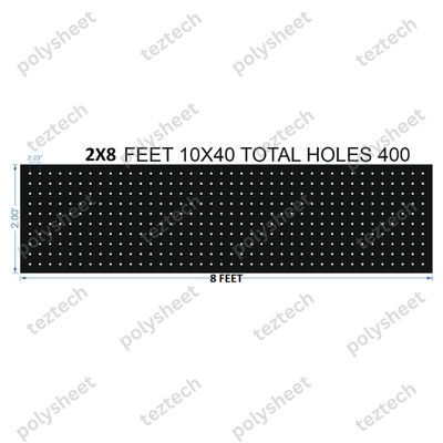 SCR126 2X8 FEET 10X40 HOLES SCREEN TOTAL HOLES=400