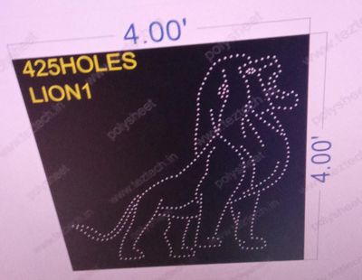 LION1 LION 4X4FEET 425 HOLES
