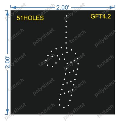 GFT4.2 GIFT 2X2 FEET 51 HOLES