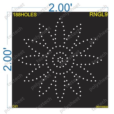 RNGL9 RANGOLI 2X2FEET 188HOLES