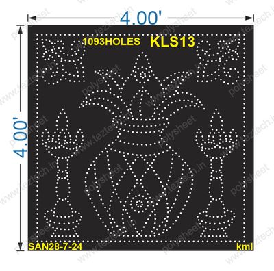 KLS13 KALASH 4X4 FEET  1141 HOLES