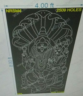 NRSM4 NARSIMHA GOD 1 PART 8X4 FEET 2509 HOLES