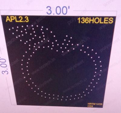APL2.3  APPLE 3X3 FEET 136 HOLES