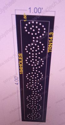 TRN14.3  TORAN 4X1 FEET 184 HOLES