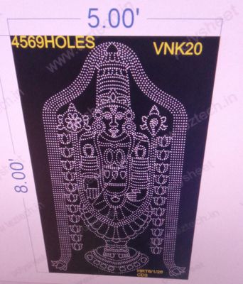 VNK20  VENKETSWARA  8X5 FEET 4569  HOLES (2PARTS)