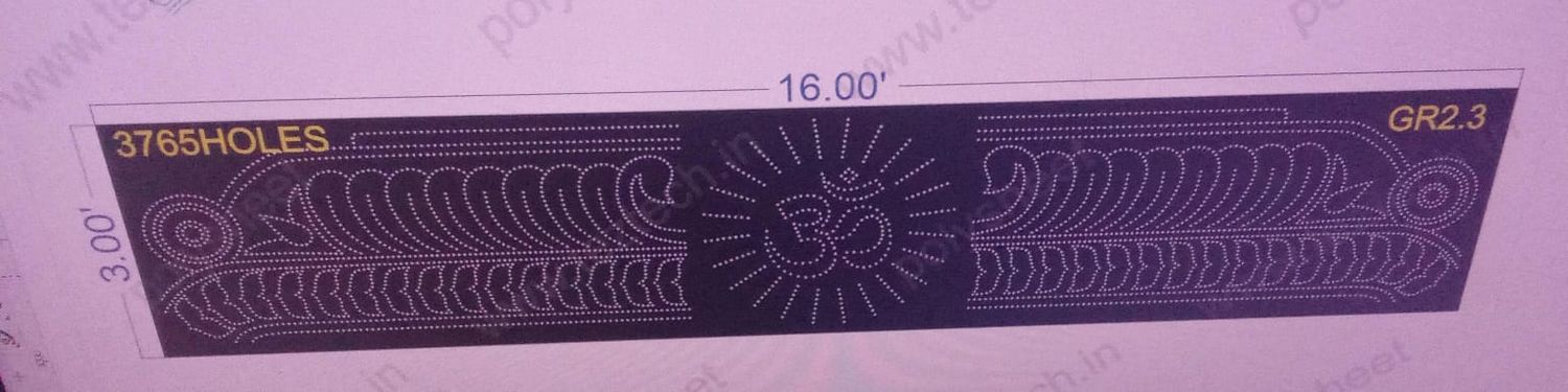 GR2.3 GATE ROW2 3X16 FEET 3765 HOLES
