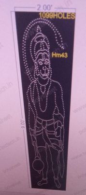 HM43 HANUMANJ 2X9FEET 1099 HOLES