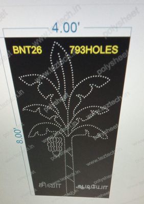 BNT26  BANANA TREE 8X4 FEET 793  HOLES