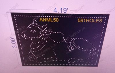 ANML50 NANDI  3X4.19 FEET 591  HOLES