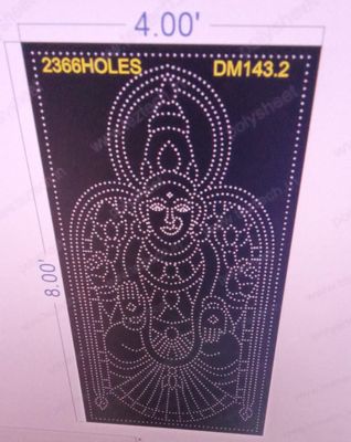 DM143.2  DEVI MATA 1 PART 8X4 FEET 2366 HOLES