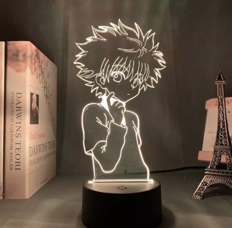 Killua Lamp, 17 Colours, Comes With A Remote 