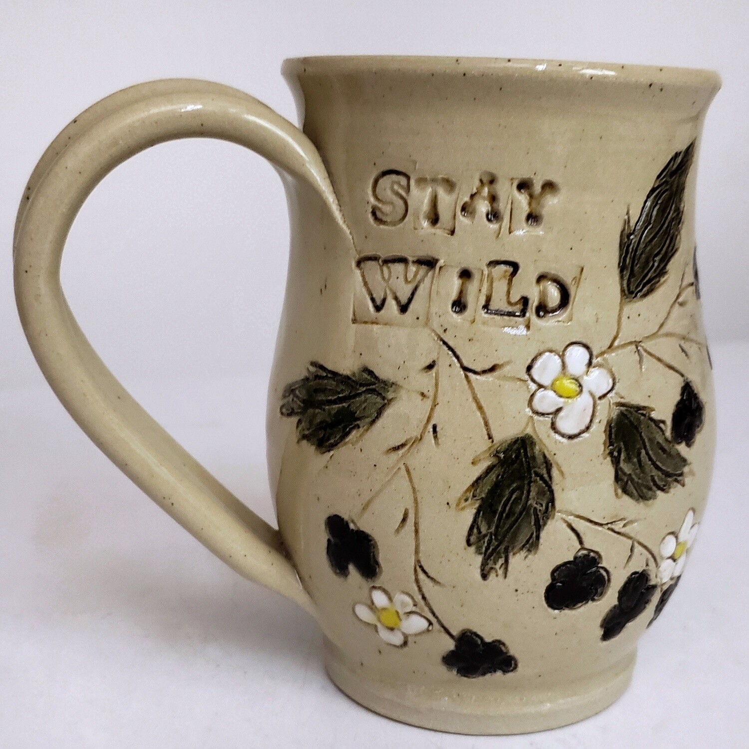 Daisy Funky Fungus Creations Ceramic Mugs