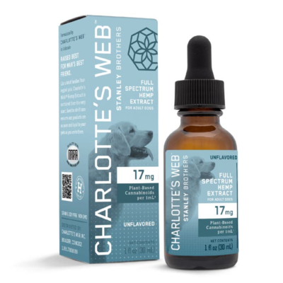 Charlotte's Web CBD Oil For Dogs 5-160 lbs (17mg) Charlotte's Web CBD Oil For Dogs 5-160 lbs (17mg)