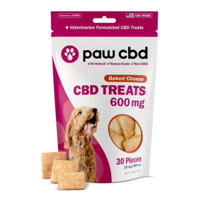 Paw CBD Dog Treats For Dogs 50+ lbs Cheese Paw CBD Dog Treats For Dogs 50+ lbs Cheese
