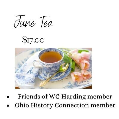 June Tea (Friends & Ohio History Connection Members)