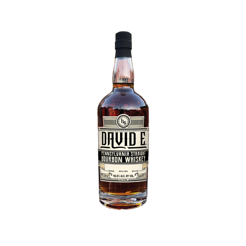 DAVID E PA STRAIGHT BOURBON - BLACK
