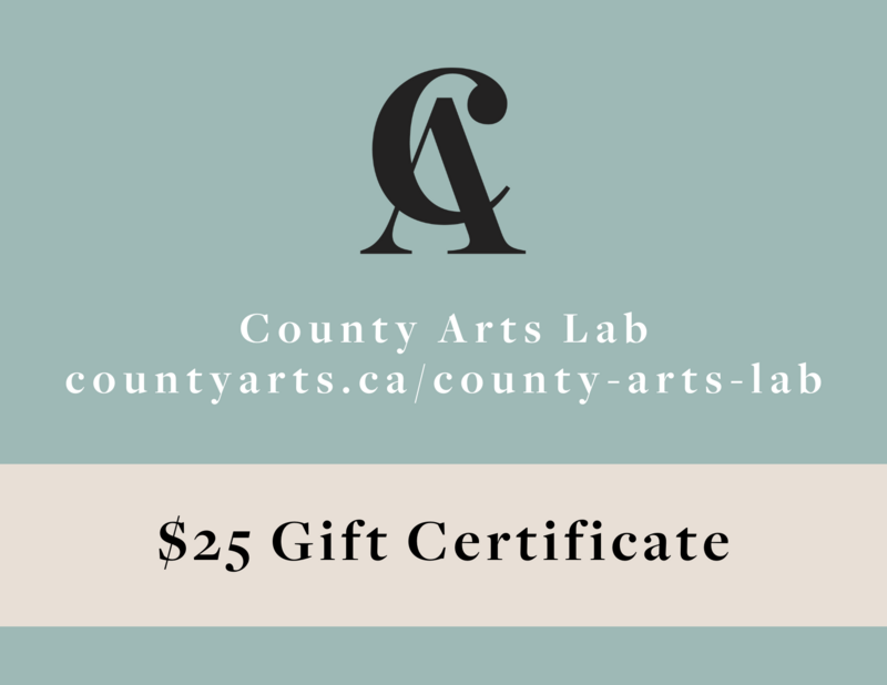 County Arts Lab Gift Certificate