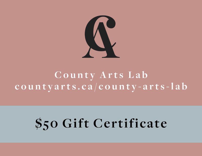 County Arts Lab Gift Certificate