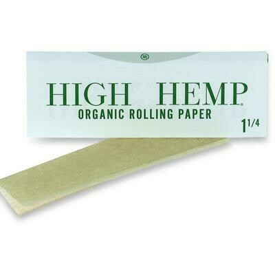High Hemp Rolling Papers 1 1/4"